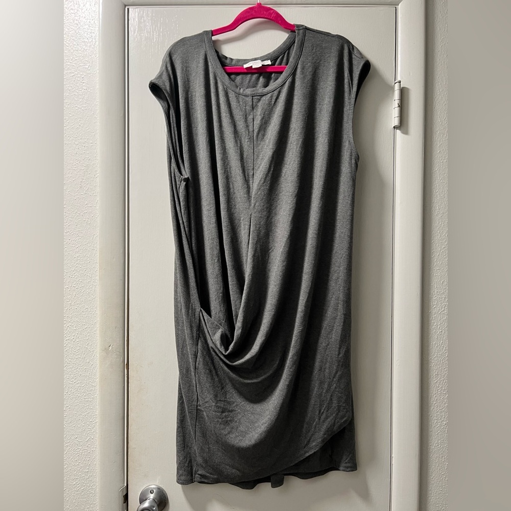Grey Chic Soul wrap dress